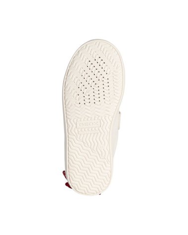 Geox niedrige Sneakers mit Klettverschluss und Schnürsenkeln