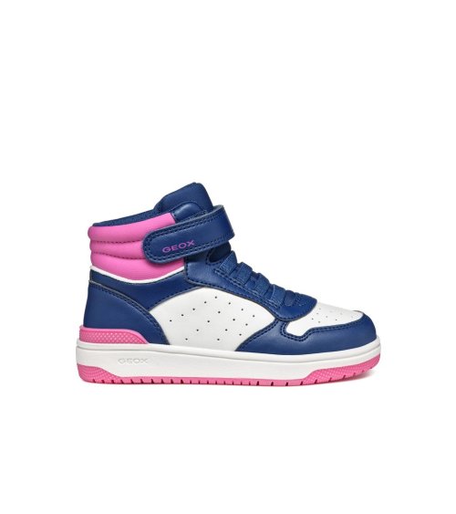 Geox hohe Sneakers Klettverschluss und Schnürsenkel