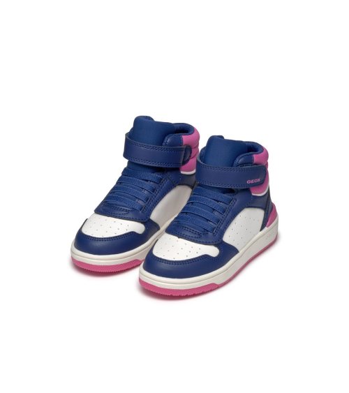 Geox hohe Sneakers Klettverschluss und Schnürsenkel