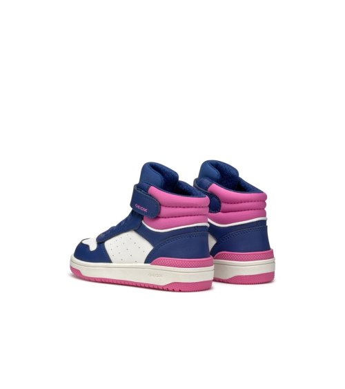 Geox hohe Sneakers Klettverschluss und Schnürsenkel