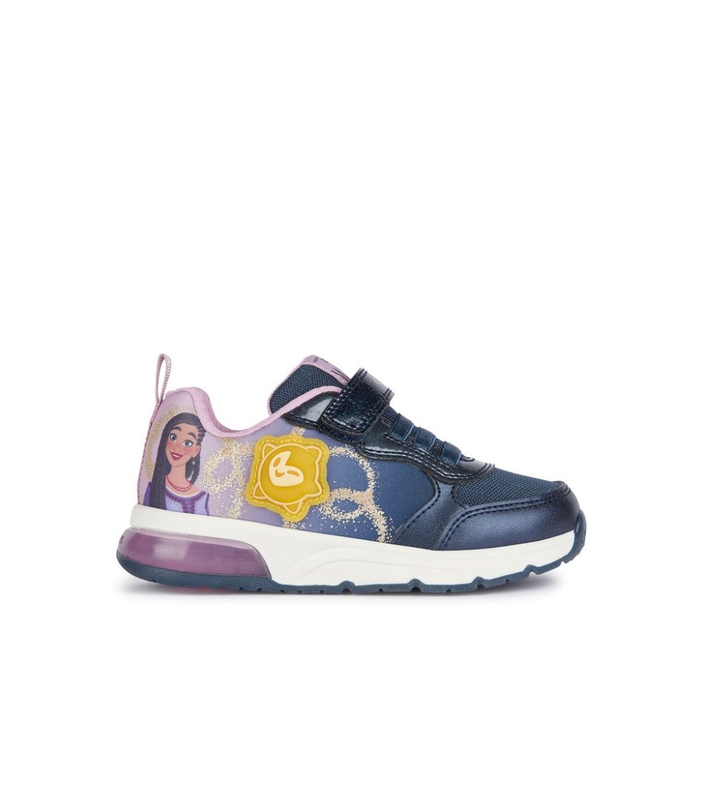 Geox sneakers basse con chiusura a strappo