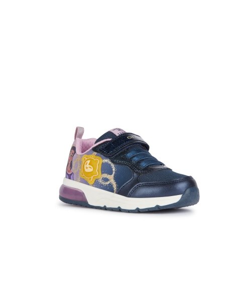 Geox zapatillas bajas con cierre de velcro