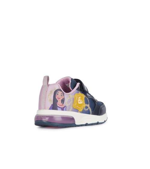 Geox sneakers basse con chiusura a strappo