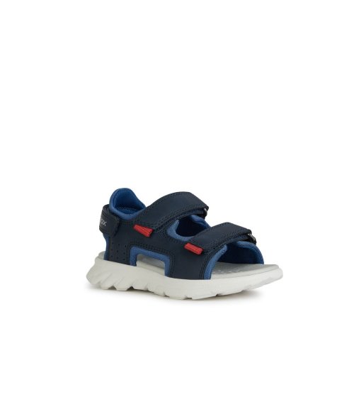 Sandali Geox con fascette e chiusura regolabile