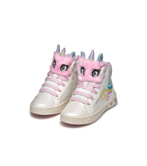 Geox baskets montantes avec lacets et décorations