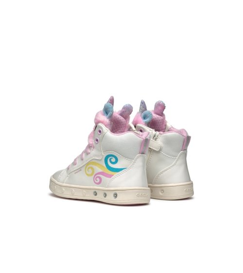Geox high-top sneakers with laces and decorations