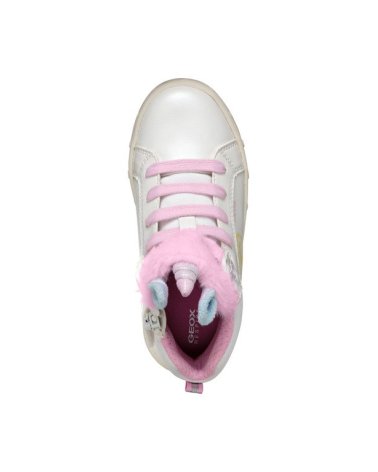 Geox sneakers alte con lacci e decorazioni