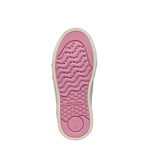 Geox zapatillas altas con cordones y decoraciones