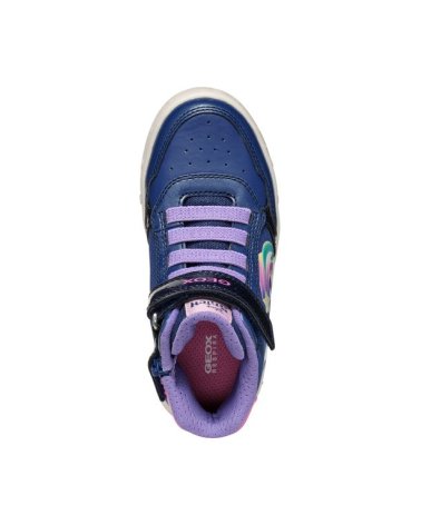 Geox zapatillas altas con velcro y cordones