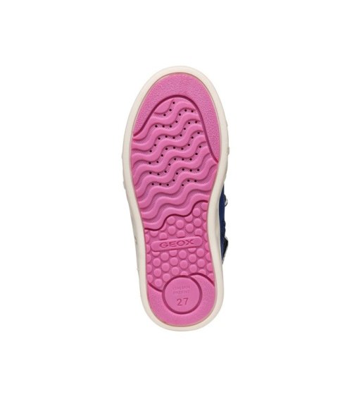 Geox sneakers alte con velcro e lacci