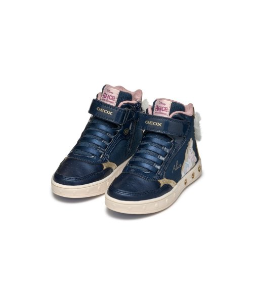 Geox Hohe Sneakers Klettverschluss und Schnürsenkel