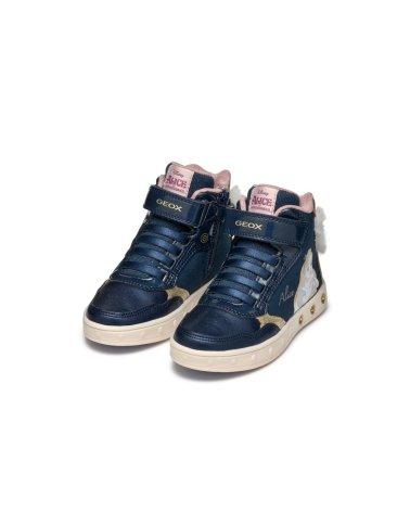 Geox Hohe Sneakers Klettverschluss und Schnürsenkel