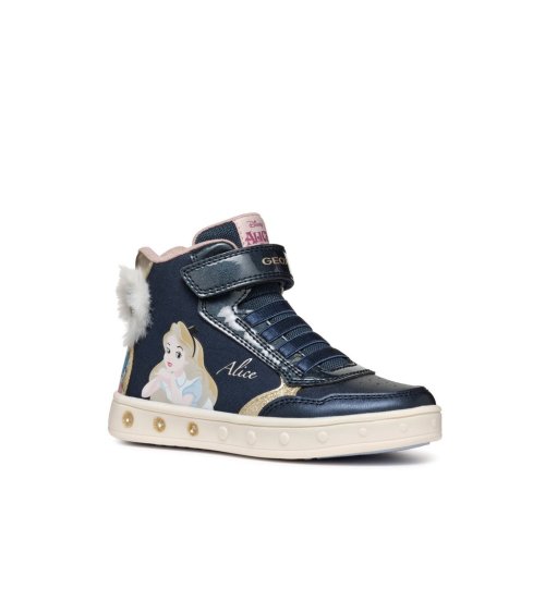 Geox Hohe Sneakers Klettverschluss und Schnürsenkel