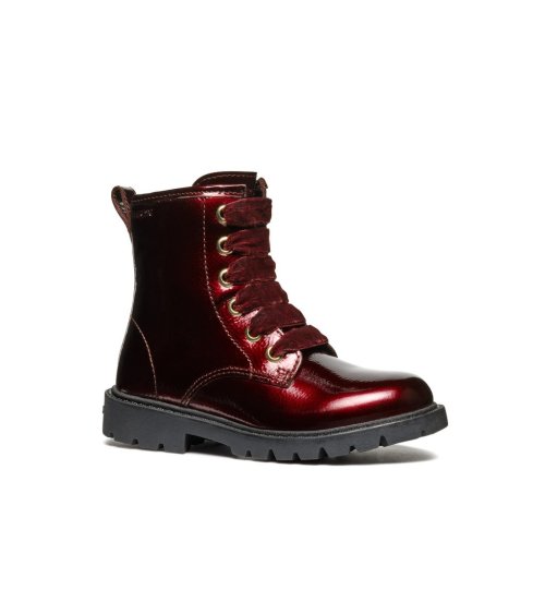 Geox lace-up ankle boots and rubber sole