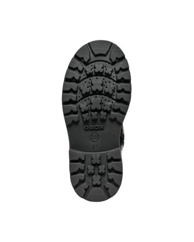 Geox stivaletti con lacci e suola in gomma