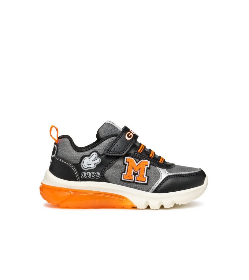 Geox J CIBERDRON zapatillas bajas velcro y cordones