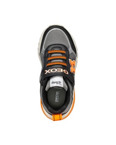 Geox J CIBERDRON Sneakers niedrig Klett und Schnürsenkel