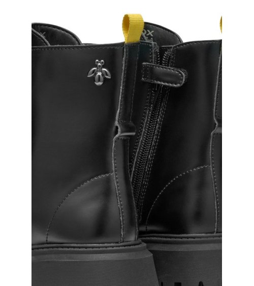 Geox stivali con lacci suola alta