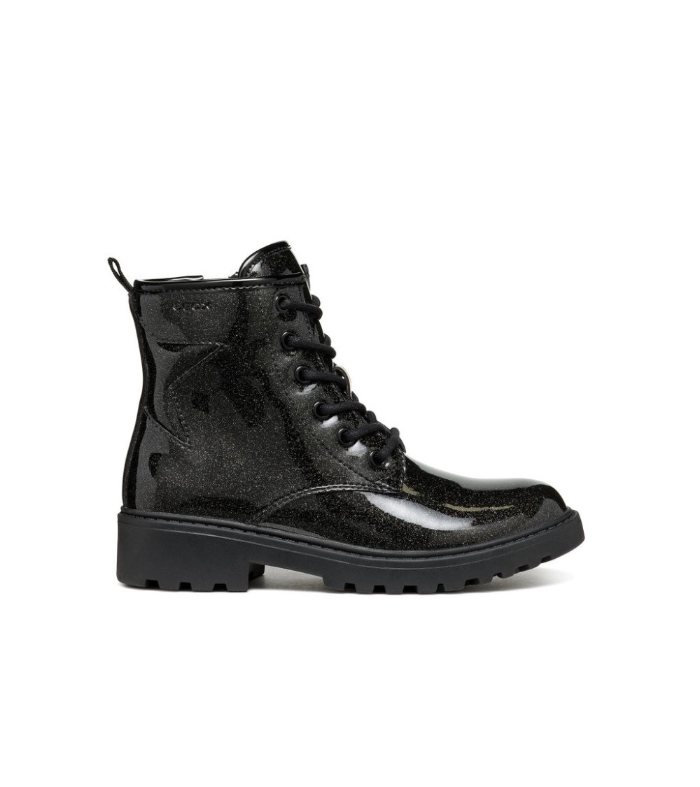 Geox Schnürstiefel aus synthetischem Material