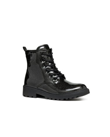Geox Schnürstiefel aus synthetischem Material