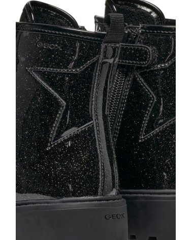 Geox Schnürstiefel aus synthetischem Material