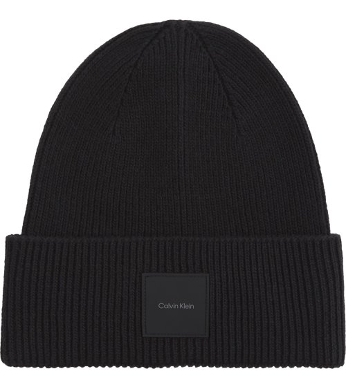 Calvin Klein berretto a maglia con risvolto