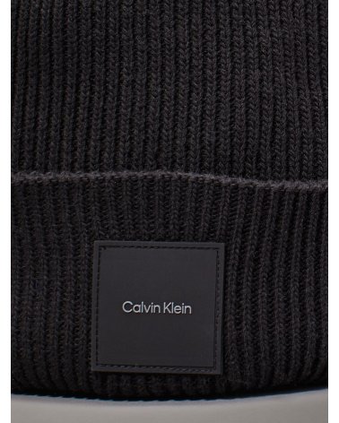 Calvin Klein gorro de punto con vuelta