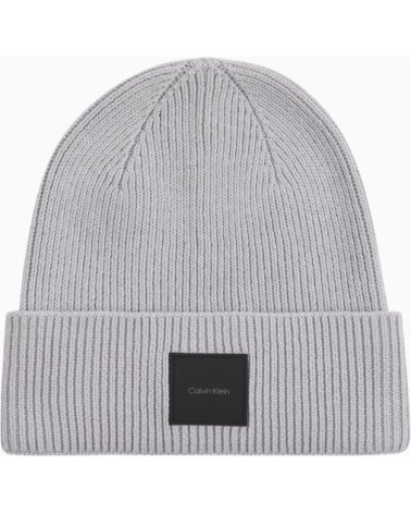 Calvin Klein bonnet en tricot avec revers