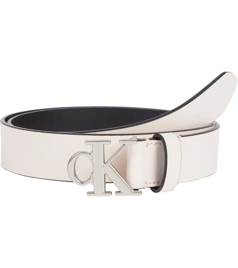 Calvin Klein cinturón hebilla logo