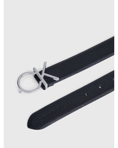 Ceinture en cuir Calvin Klein avec boucle logo
