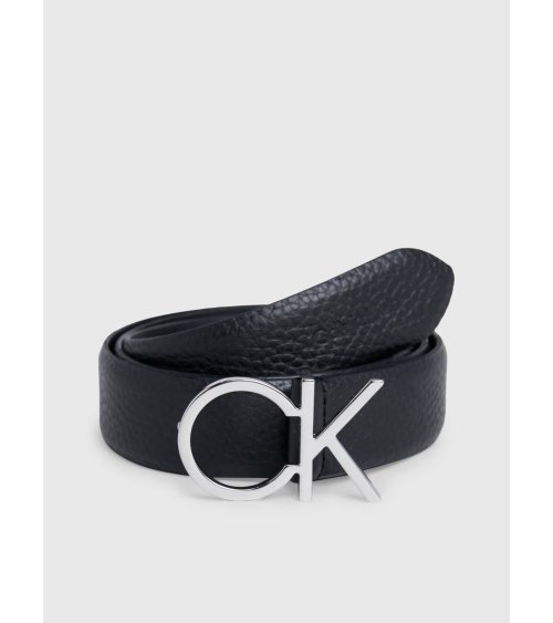 Ceinture en cuir Calvin Klein avec boucle logo