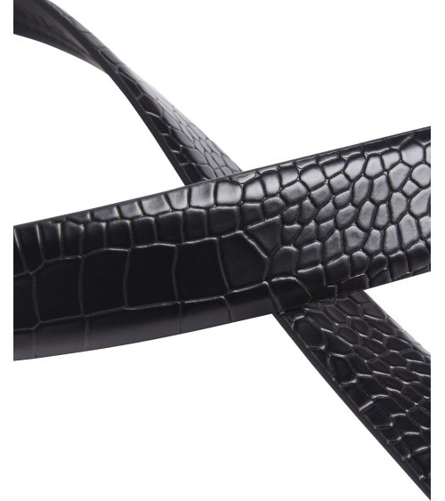 Ceinture effet crocodile Calvin Klein
