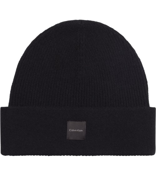 Calvin Klein Bonnet tricot revers