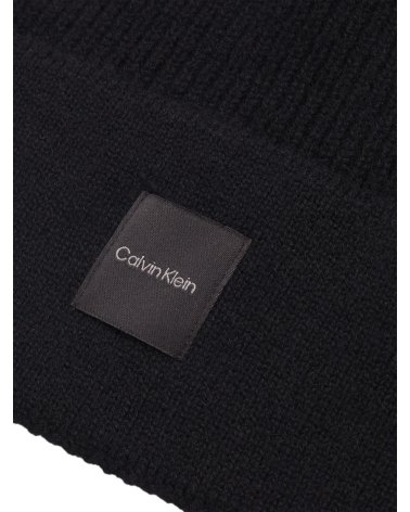 Calvin Klein Bonnet tricot revers