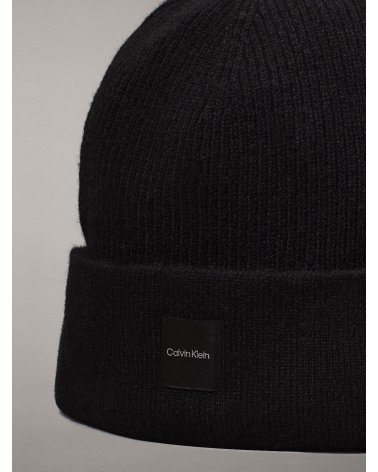 Calvin Klein Strickmütze Umschlag