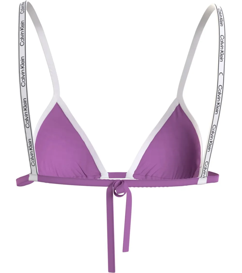 Calvin Klein top bikini triangular