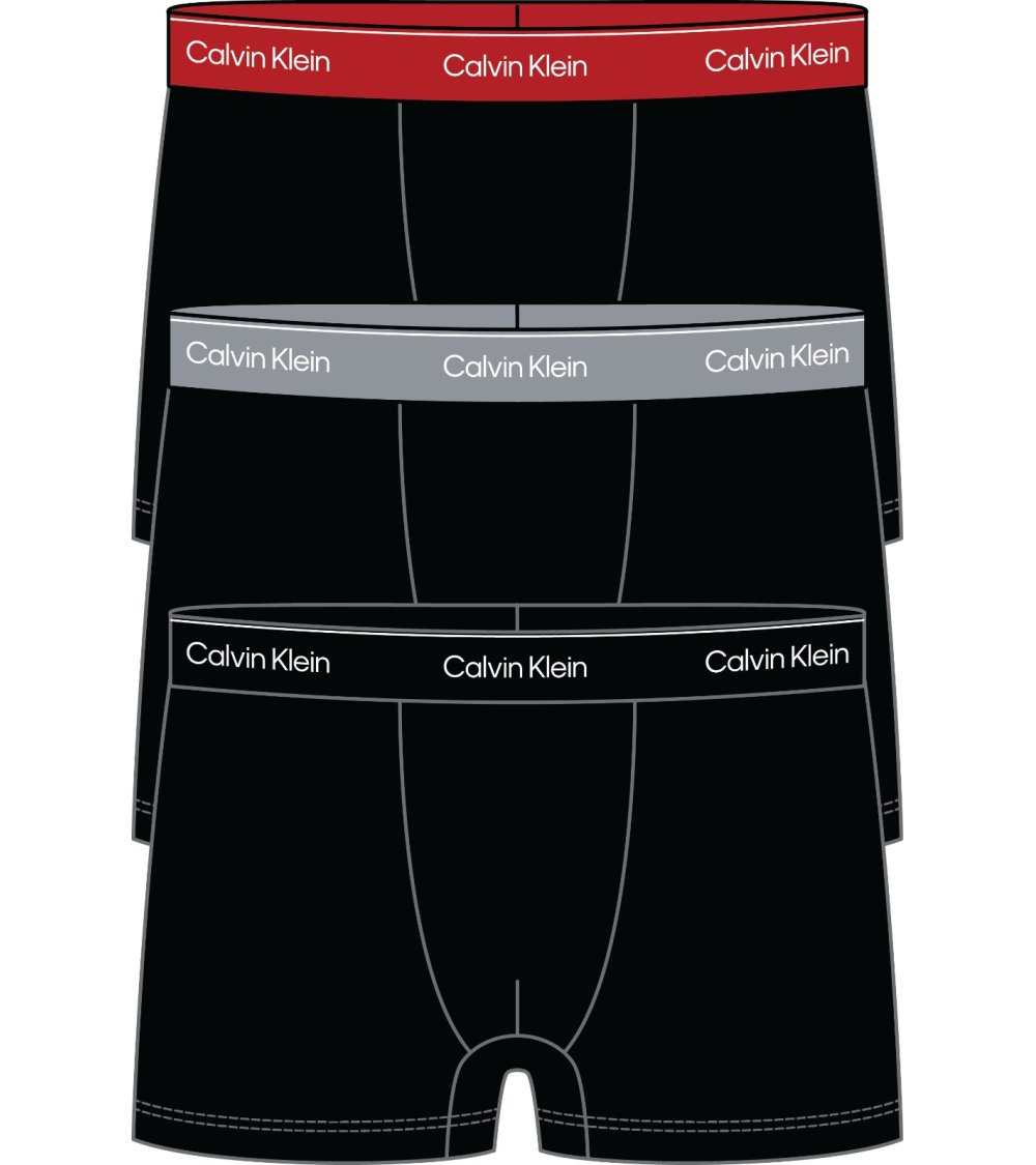Calvin Klein boxers cortos con cintura logada
