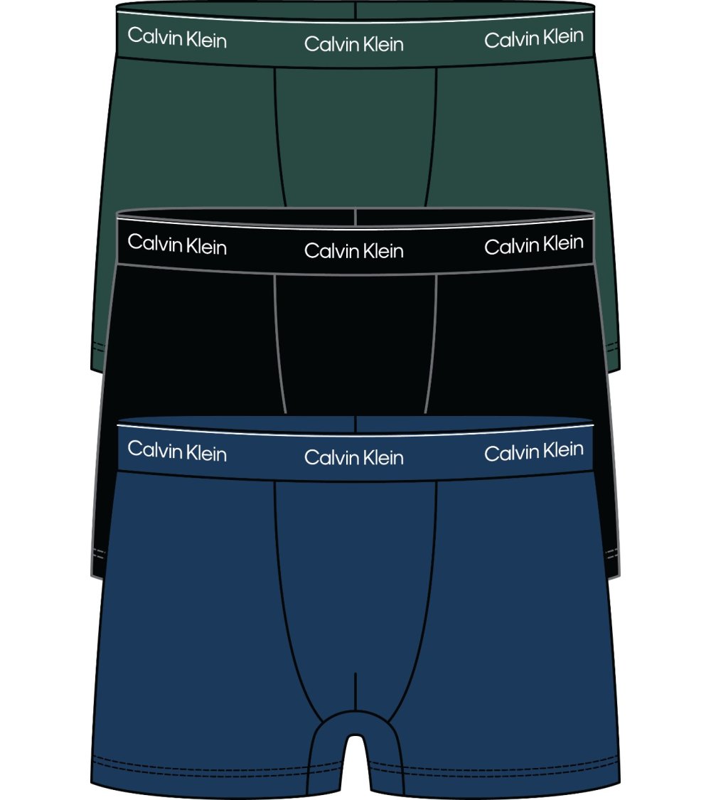 Calvin Klein kurze Boxershorts mit logoed Bund