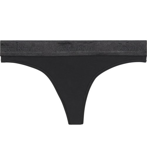 Calvin Klein elastic thong with logo